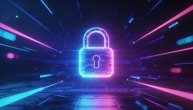 Business data protection through advanced network encryption and cybersecurity, securing financial transactions and sensitive information against cyber threats