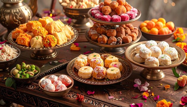 Tradition glows in festive confections.