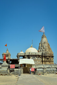 The Rukmini Devi Temple is a temple in Dwarka, 2 kilometres away from Dwarka, Gujarat, India 