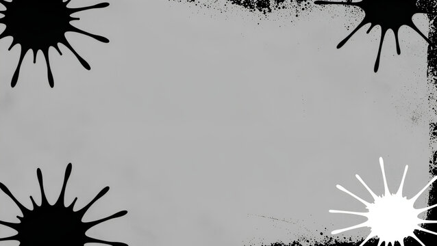 Grey Grunge Background with Copy Space: Retro Pop Dreamtime Texture for Vintage Design