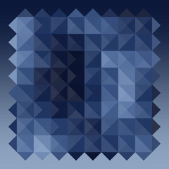 Obraz premium Low Poly Geometric Texture in Gradient Tones