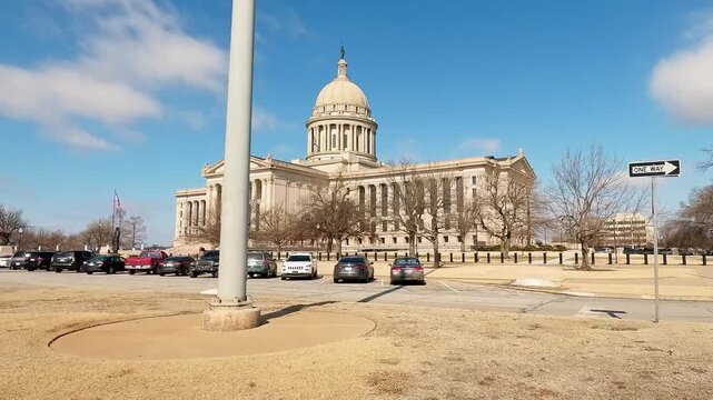 Oklahoma State Capitol Building in Oklahoma City, OK