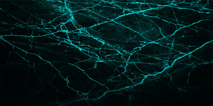 Abstract luminous network, a mesmerizing display of interconnected lines in a radiant aquamarine hue, intricately etched against a dark background, offering a glimpse into an extraordinary.