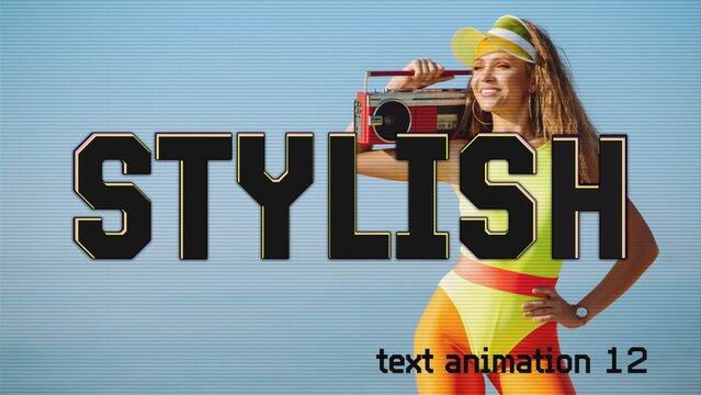 Echo Text Animation 12