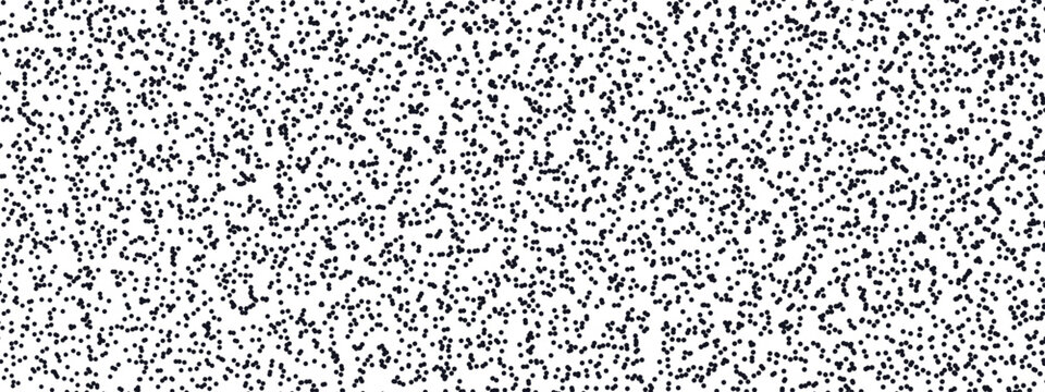 Dot speckle texture pattern with random speck and paper vector. Splatter for noise grain background small data polka dots. Minimal template for flier or webpage design modern light.