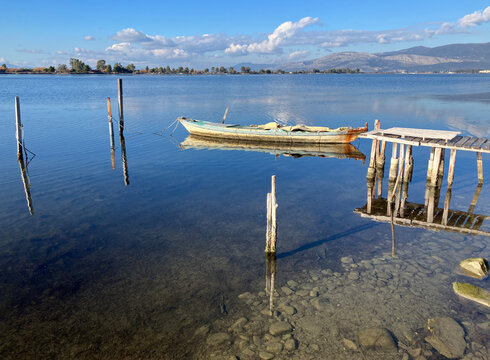 Messolonghi Lagoon, Greece