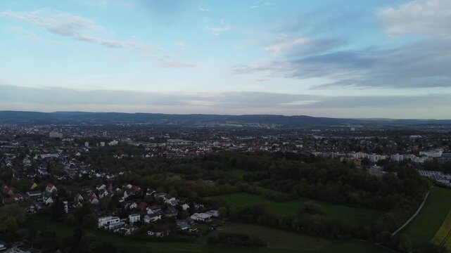 panorama of the Kassel city