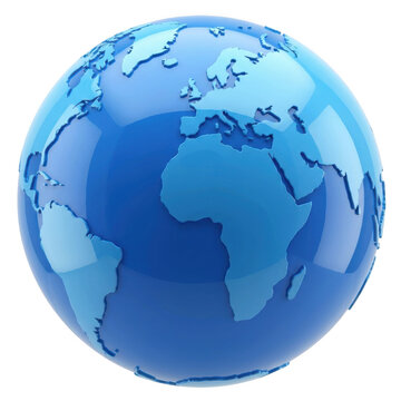 Globe Earth Planet World Map.
