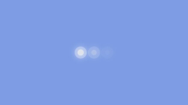 Microphone Icon Logo on Blue Background