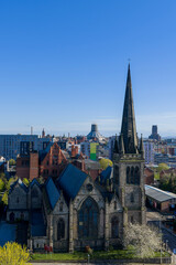 Obraz premium St Francis Xavier and Liverpool's Two Cathedrals