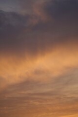Fototapeta premium Magnifique coucher de soleil aux couleurs gold