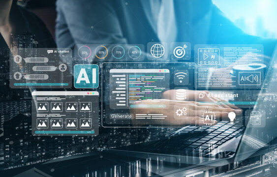 AI assistant with chatbot windows, code editor, and performance analytics for intelligent automation and development Parse