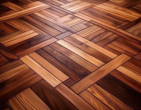 parquet wood floor pattern intricate details elegant ambiance