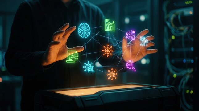 AI-Powered Data Analytics and Smart Tech Visualization Interface