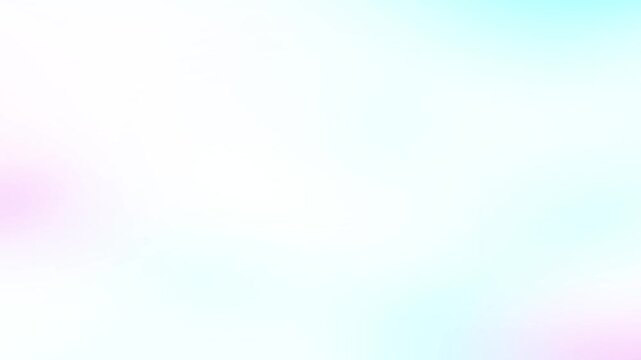 White and light blue gradient loop with soft moving waves. Abstract holographic light effect creates a clean modern texture. Perfect for futuristic intro, outro, or wallpaper