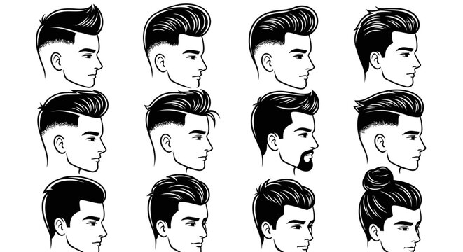 Modern Men Haircut and Grooming Style Collection