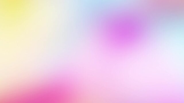 Soft pink and white pastel gradient motion. Abstract clean loop with a soft holographic texture and neon glow effect. Ideal for fashion brand intro, wallpaper background, and video