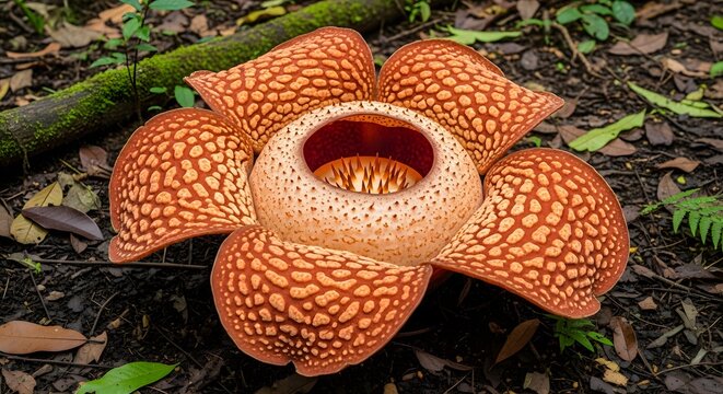 Rafflesia arnoldii A Rare and Giant Bloom in a Tropical Forest Habitat