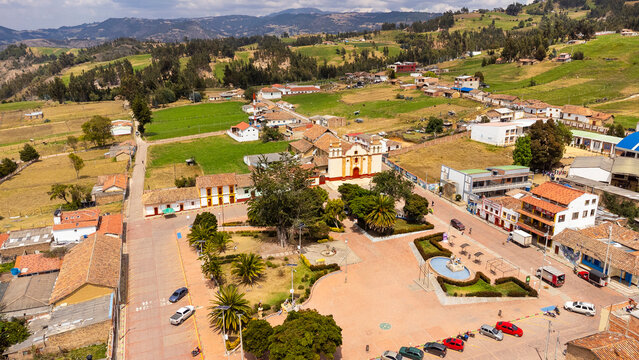 Tota, Boyaca - Colombia. March 3, 2026. The municipality is located in the Sugamuxi province of the department