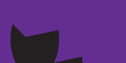 Fototapeten Violett purple background and texture, black gradient, simple background, abstract  © Areya