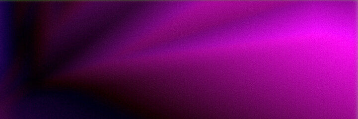 Fototapeta premium Dynamic magenta and purple light burst spreading across a dark banner canvas, creating energetic contrast ideal for nightlife, music events, or bold digital headers.