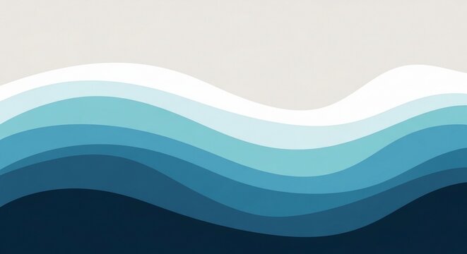 Abstract ocean wave pattern