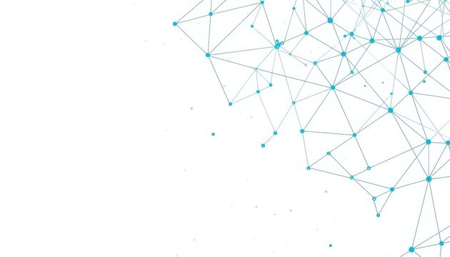 Abstract network of lines and dots with glowing nodes macro photography abstract background abstract technology connection communication background structure information