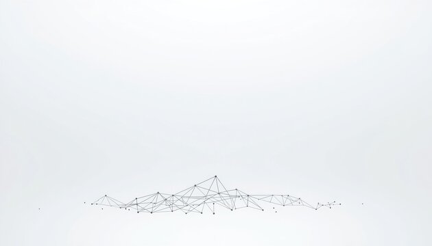 Abstract network of lines and dots with glowing nodes macro photography abstract background abstract technology connection communication background structure information
