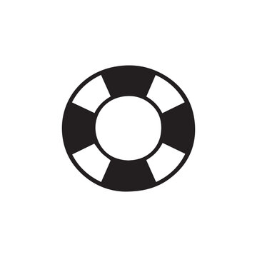 Lifebuoy Support Icon &ndash; Help Assistance Symbol