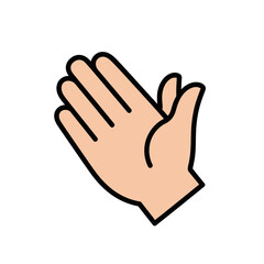 Fototapeta premium Clapping Hands Icon