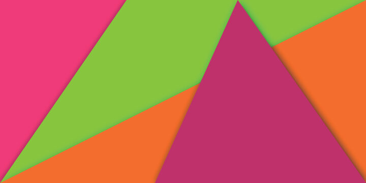 Vibrant Abstract Geometric Shapes Background Design