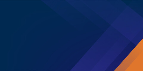 Obraz premium Premium geometric dark blue and orange square theme overlap texture art. Vector