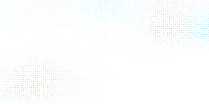 Image Vector Gradient Blue Color Halftone Background geometric dots