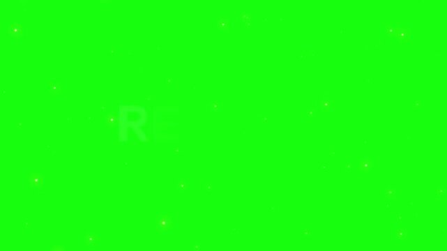 Revenge text animation exploding over a green screen background in this stylish digital motion graphics video clip project
