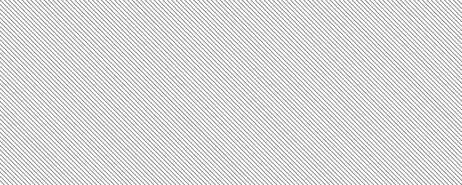 Black slash line seamless pattern. Repeating subtle diagonal thin line background. Fine tilt pinstripe linear wallpaper. Abstract slanted stripe backdrop. Vector repeated oblique strip texture overlay