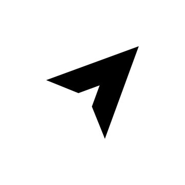 Send solid icon for message delivery