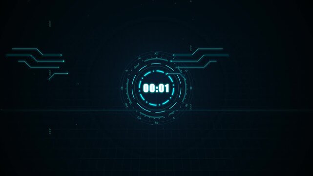 Digital Countdown Timer for Project Deadlines