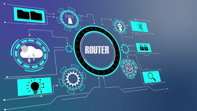 Wireless Router System Distributing High-Speed Internet Connectivity Across Digital Networks.