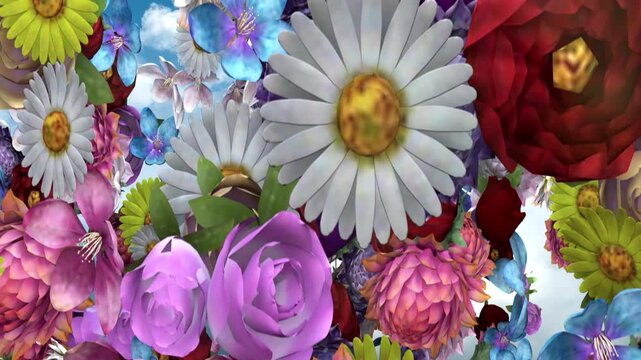 Flying Flowers