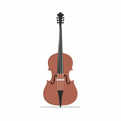 Fototapeta premium Illustration of a Cello