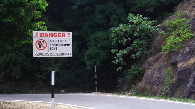 no photography no selfie sign board