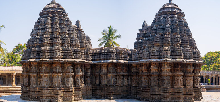 Keshava temple at Somanathpura (also spelled Keshava temple, Somnathpur)