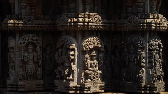 Keshava temple at Somanathpura (also spelled Keshava temple, Somnathpur)