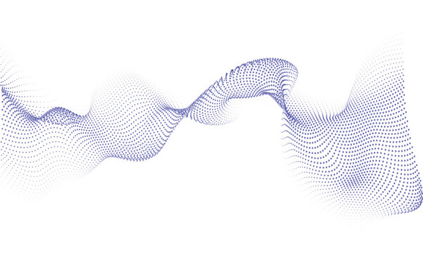 modern abstract white wave data science frequency gradient lines on transparent background. undulate Grey sound wave, twisted curve lines with blend