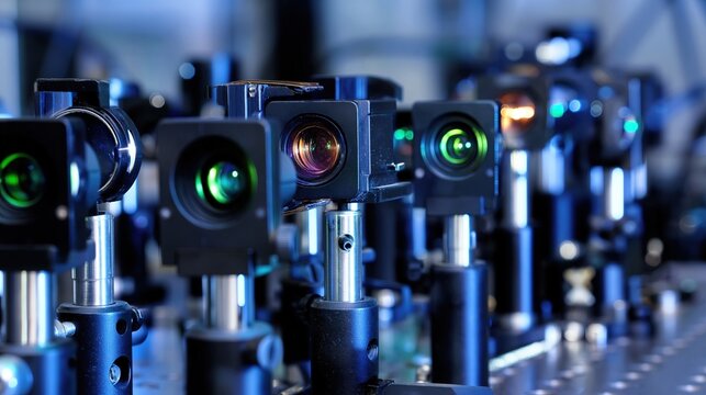 Exploring Optics and Electronics in a Lab Setting With Multiple Laser Systems