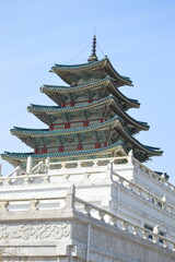 Fototapeta premium National Folk Museum of Soul, South Korea – Cultural Heritage Museum