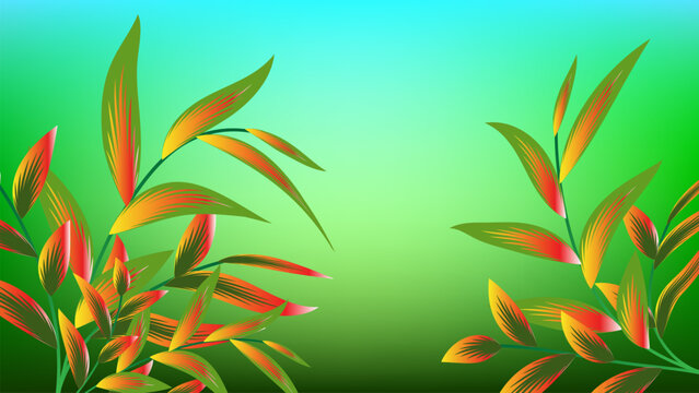vector illustration of bamboo