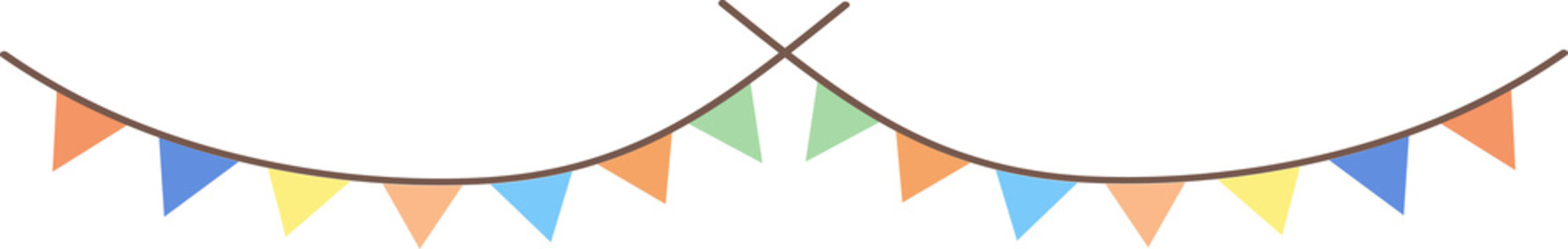 Colorful Party Bunting Garland