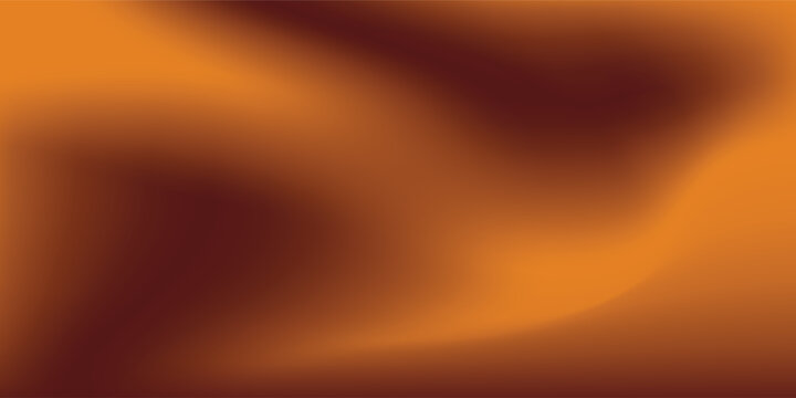 Elegant luxury brown fluid gradient background for cosmetic or chocolate branding.