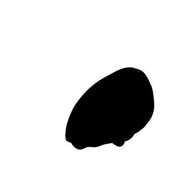 high quality brush cute kawaii soft watercolor vector painting drawing color cute simple design business chibi chubby shy blush white mochi filling cream black sesame seeds peanut beans charcoal
